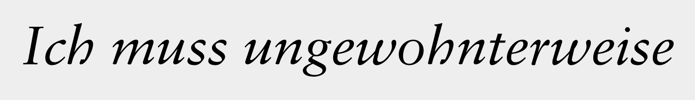 Sabon Italic