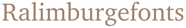index.php?id=611&text=Ralimburgefonts
