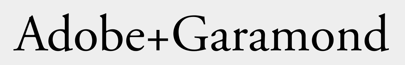 Adobe+Garamond