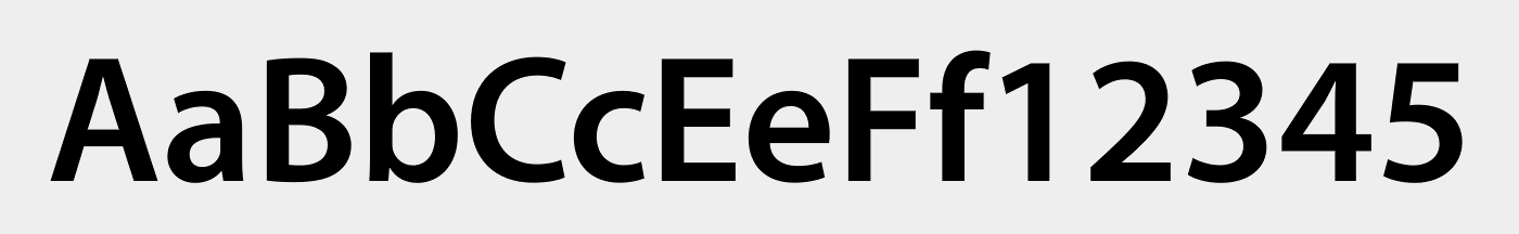 Myriad Pro SemiBold