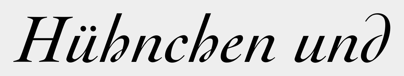 Cochin URW D Italic