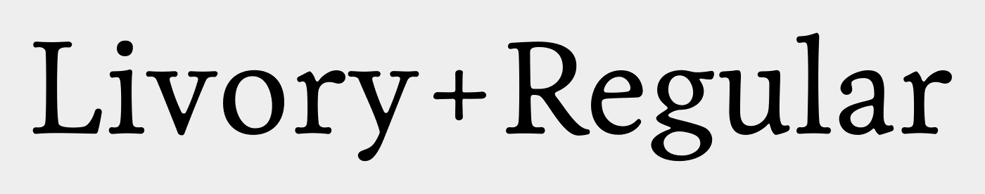 Livory+Regular