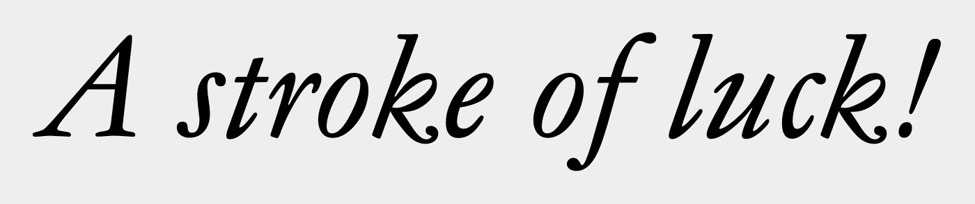 Garamond No 5 EF Light Italic