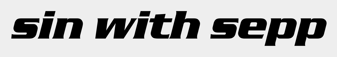 Serpentine D Bold Italic