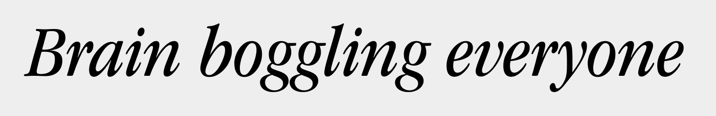ITC Garamond Std Book Condensed Italic