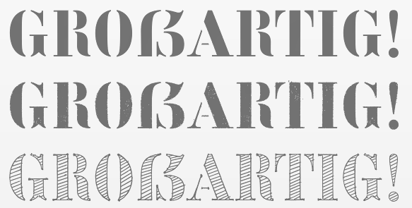 font-preview-vtg-stencils-germany-no1-ca