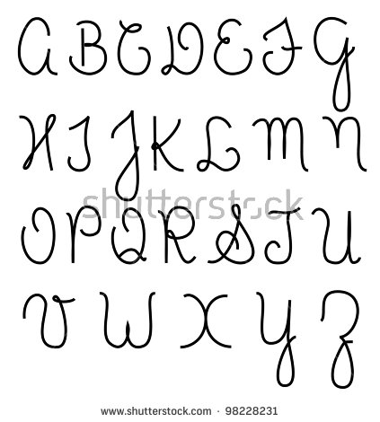 stock-vector-cursive-alphabet-capital-le