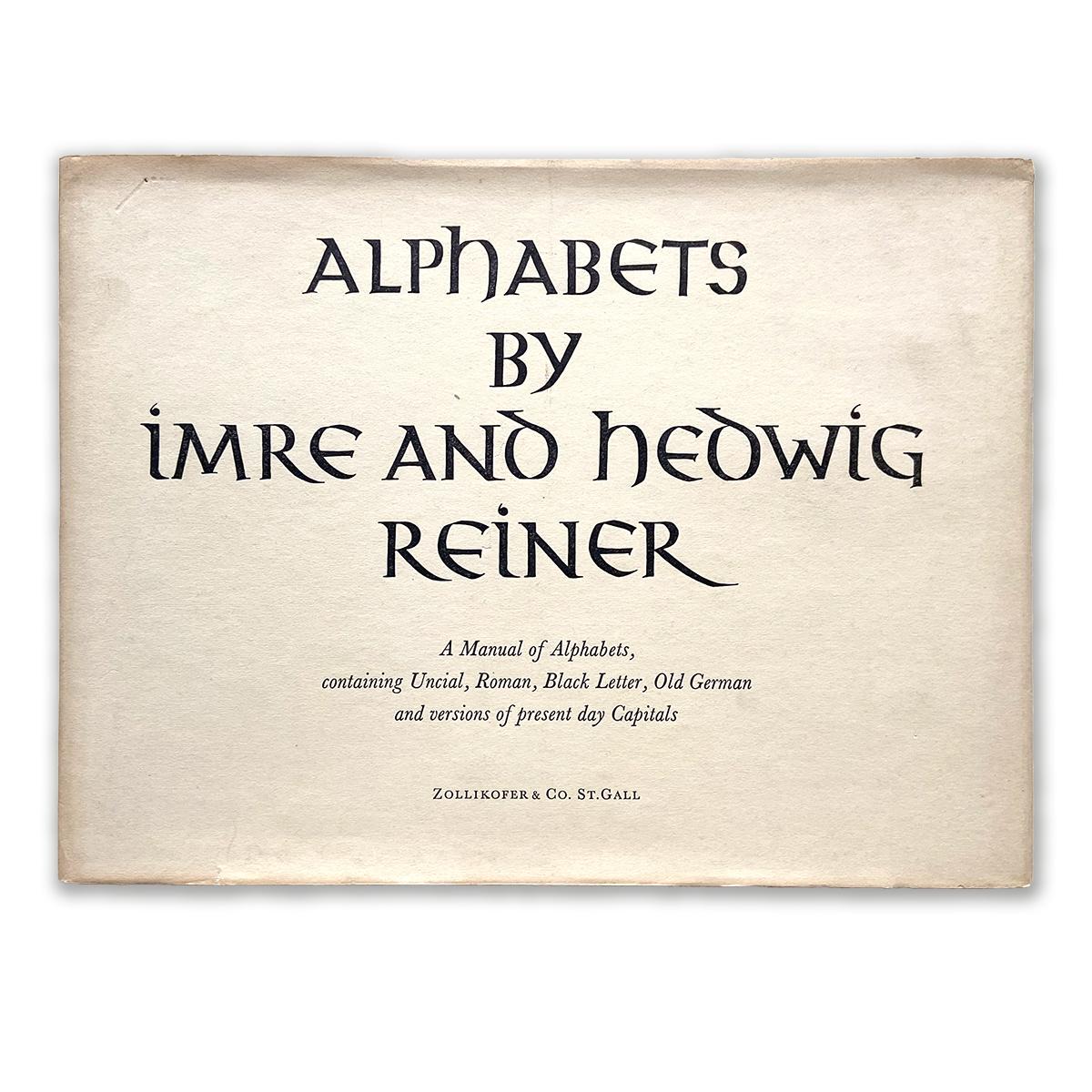 Alphabets by Imre and Hedwig Reiner
