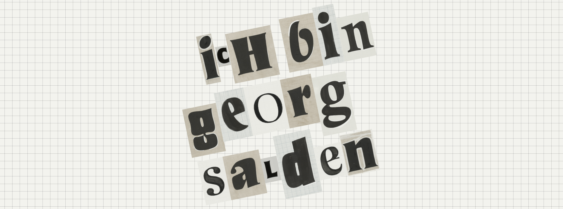 Ich bin Georg Salden: Eine digitale Ausstellung