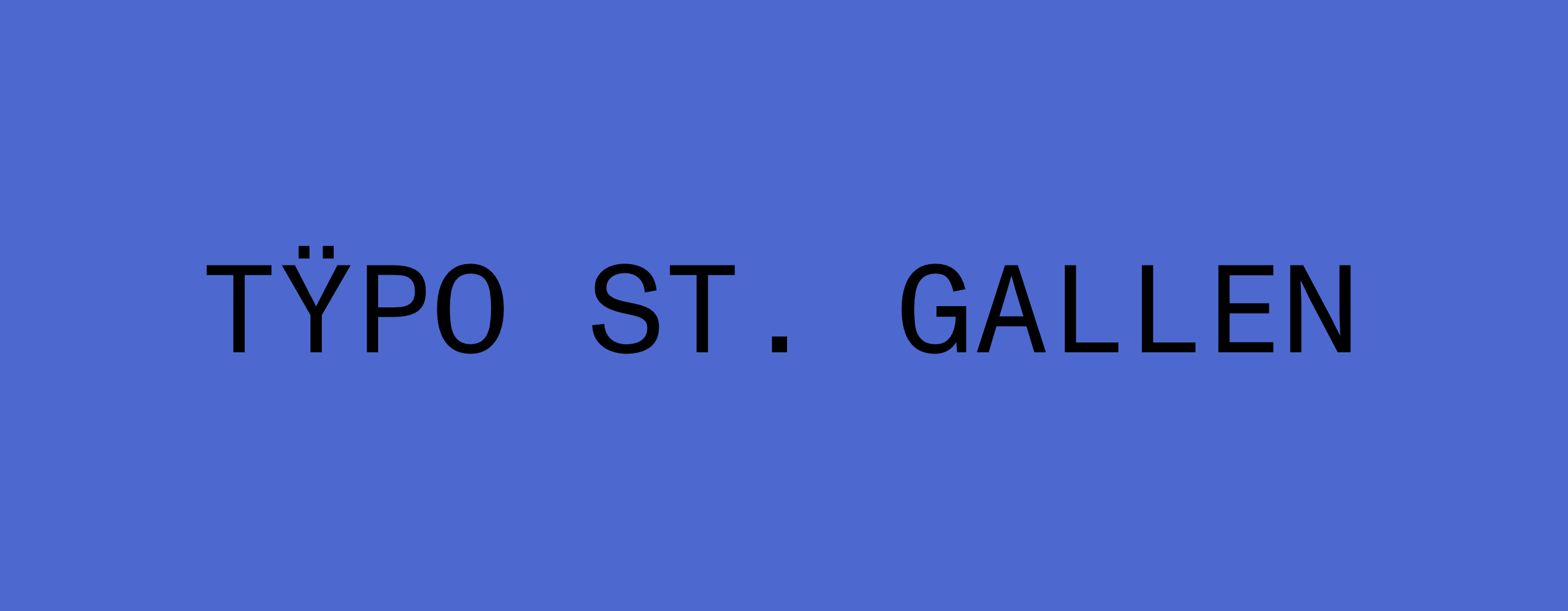Tÿpo St. Gallen 2023