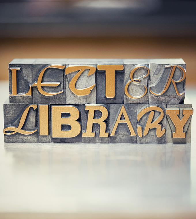 Schriftmusterplattform Letter Library geht an den Start