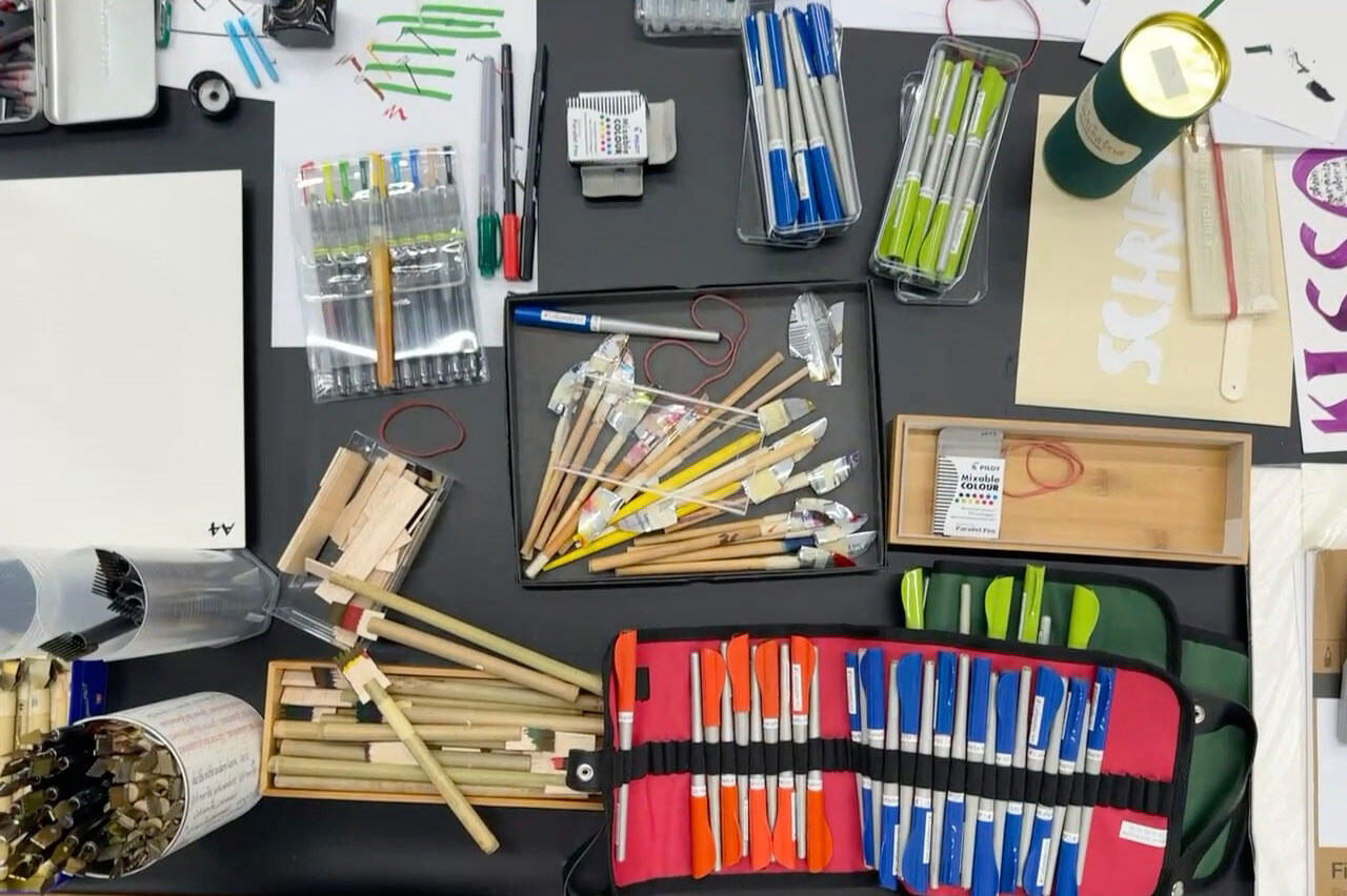 Kalligrafieseminar mit Andreas Frohloff (Wernigerode)