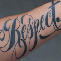 Tattoo-Schriften