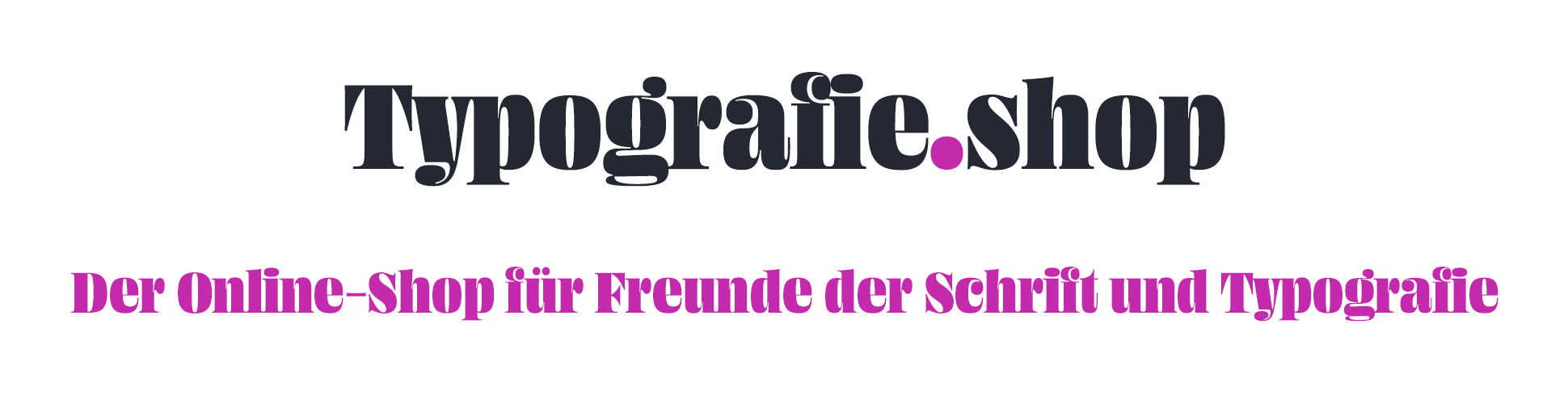 Ausgewählte und exklusive Produkte aus der Welt der Schrift und Typografie. Jetzt entdecken …