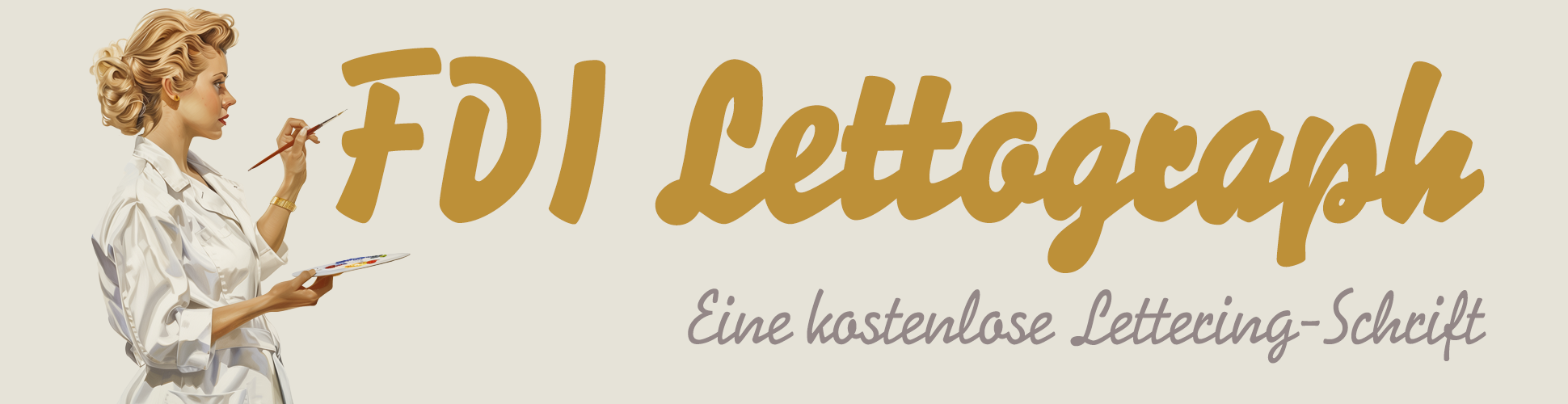 Die kostenlose Lettering-Schrift jetzt laden …