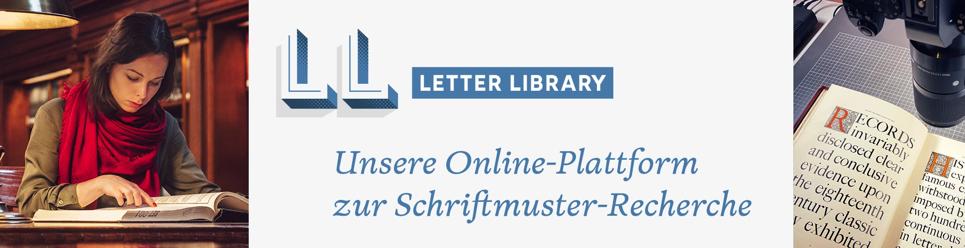 Eine neues Portal, das die Schriftmuster der Welt sammelt und in einer Datenbank verfügbar macht.