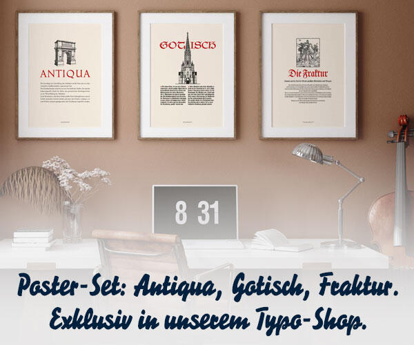 Facsimile-Poster von Werbeplakaten der D. Stempel AG …