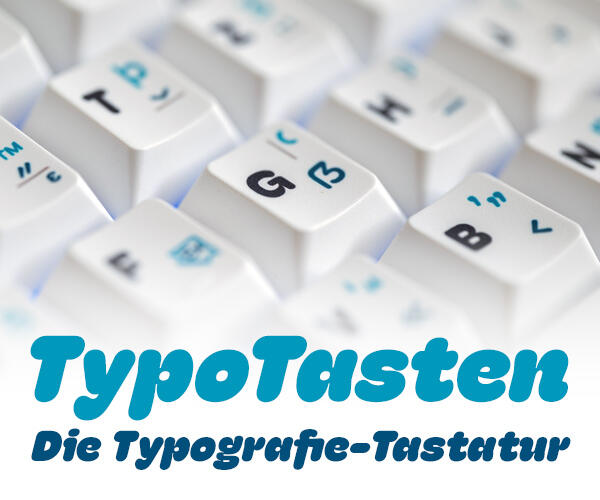 Die Tastatur für Freunde korrekter Zeichensetzung. Jetzt entdecken …