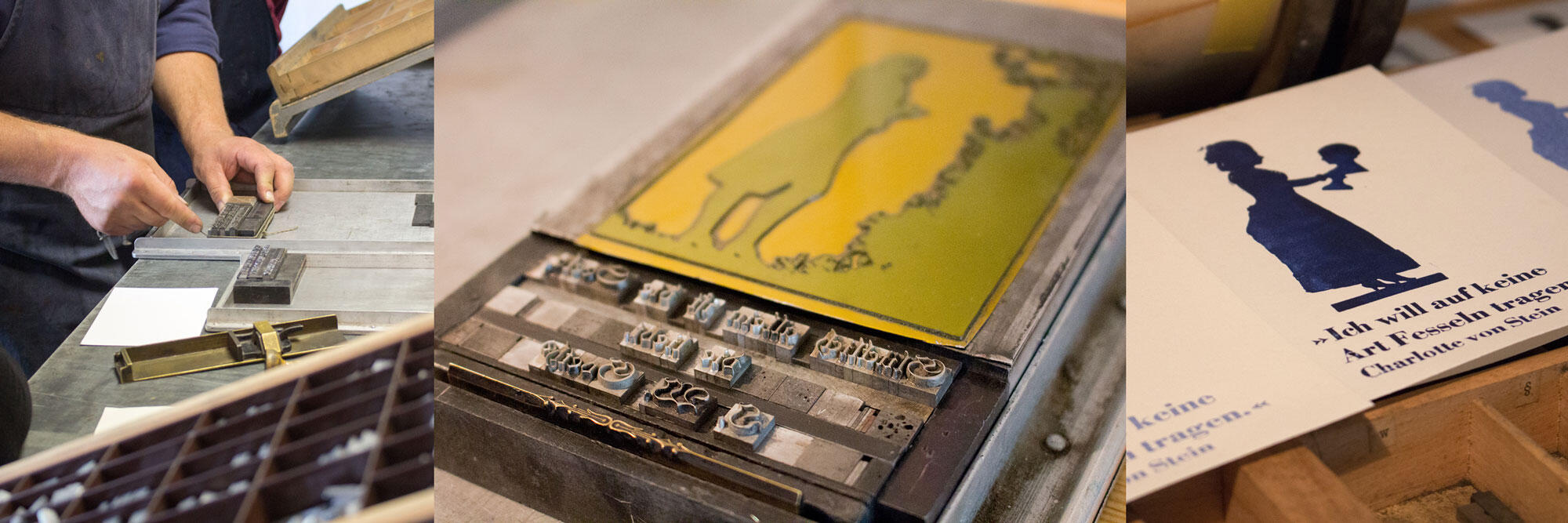 Letterpress-Workshop: Weimarer Klassik